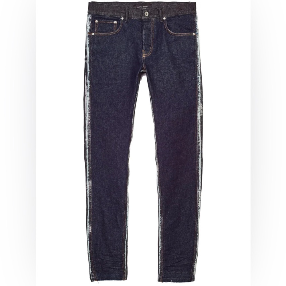 Purple Brand Limited Edition Two-Tone Panel Jeans – Size 34